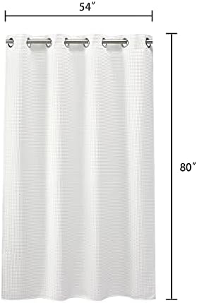 River Dream Shower Curtain Set with Snap-in Liner and Magnets