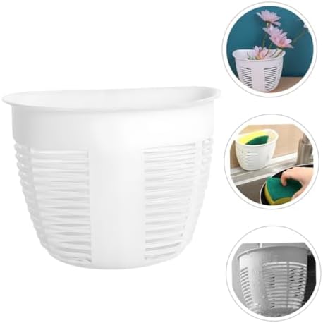 OKUMEYR Wall Mounted Bathroom Storage Basket with Drainage