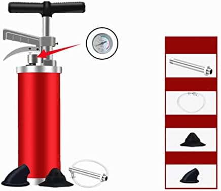 Toilet Plunger with Air Blaster for Quick Clog Removal