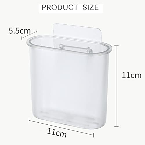 Self Adhesive Wall Mounted Toothbrush Holder for Bathroom