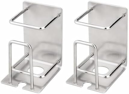 HANZE 2 Pack Wall Mounted Toothbrush Holder