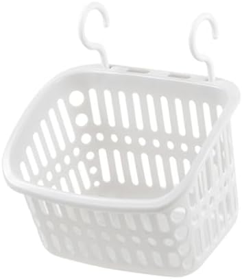 Hanging Plastic Storage Basket for Bathroom Kitchen Shower