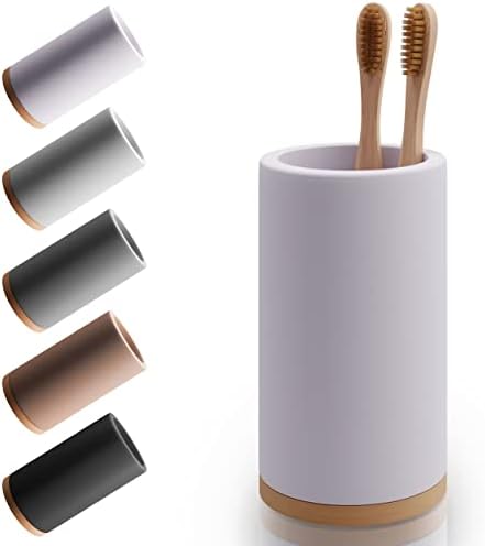 Matani Bamboo Toothbrush Holder with Drainage