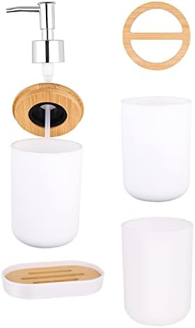 MOCHTERO 4-Piece Bathroom Accessories Set