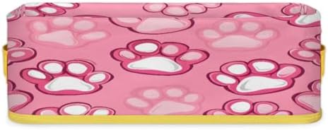 Tablerazzi Cat Dog Paw Toilet Paper Basket with Handle