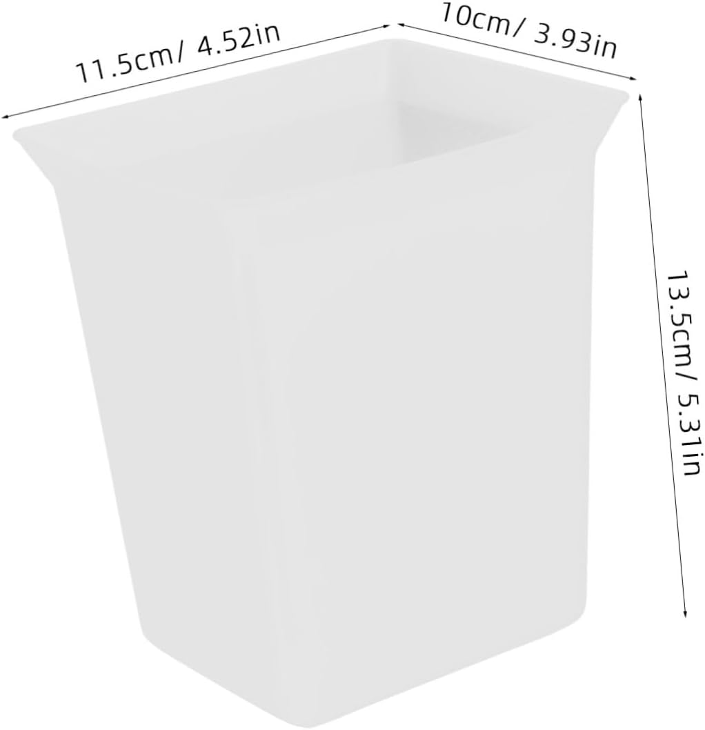 NAMOARLY Portable Cleaning Bin Organizer White
