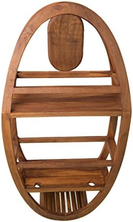AquaTeak Original Moa Teak Shower Suction Holder