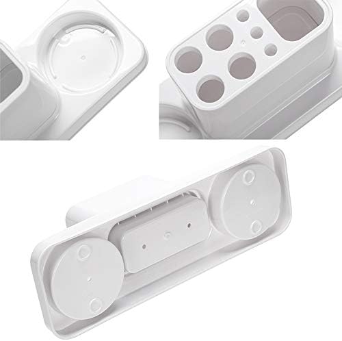 Bathroom Toothbrush Holder with 2 Rinsing Cups 1