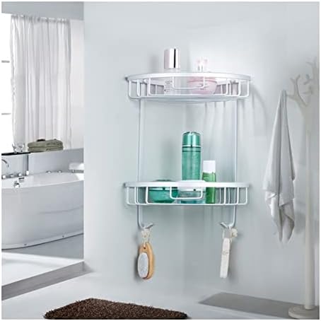 BAHELS Corner Shower Caddy Double Tiers Organizer