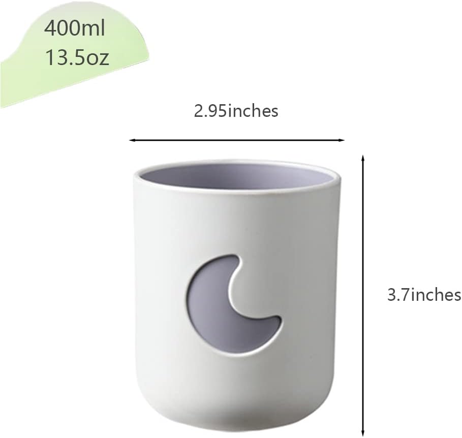 Moon Stars Couple Toothbrush Cup 2Pcs