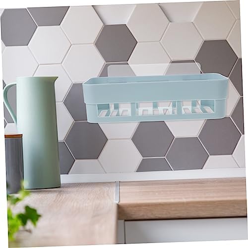 Amosfun Adhesive Shower Caddy with Dry Storage