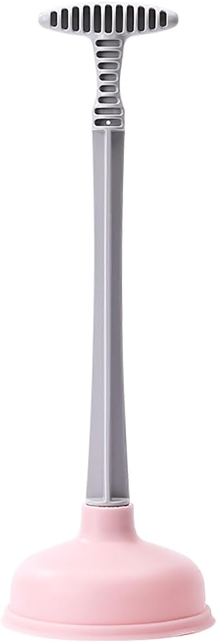 Miriam Song Toilet Plunger with Strong Suction and Durable Design Pink