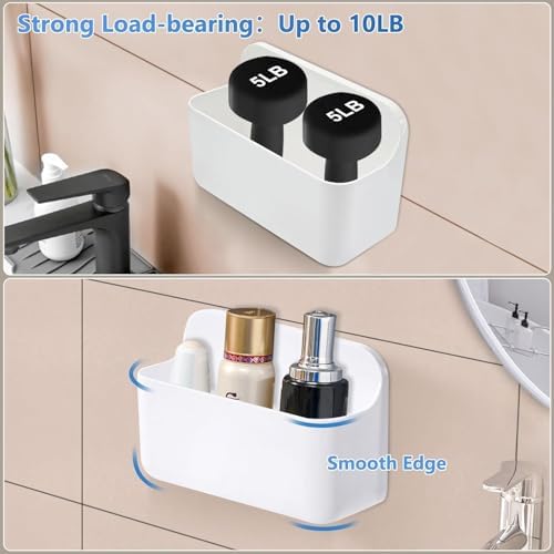 ANRUI Wall Mounted Shower Shelf - White