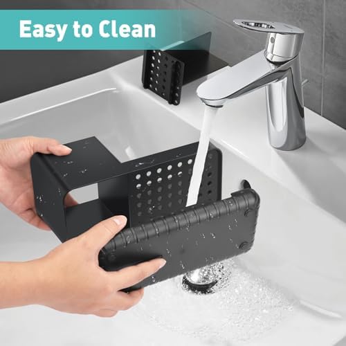 PARKMANI Toothbrush Holder with Drainage and Storage