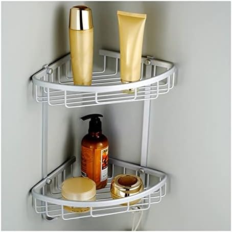 BAHELS Corner Shower Caddy Double Tiers Organizer