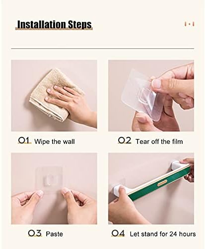 Shower Shelf Wall Mounted Bathroom Organizer Storage Rack