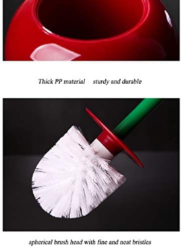 Cherry Shape Toilet Brush Set - Compact and Durable