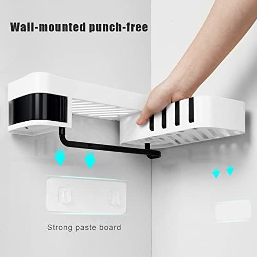 TYZK Shower Shelves Wall Mount Storage Rack