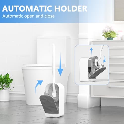 Cinola Toilet Brush and Wall Holder Set