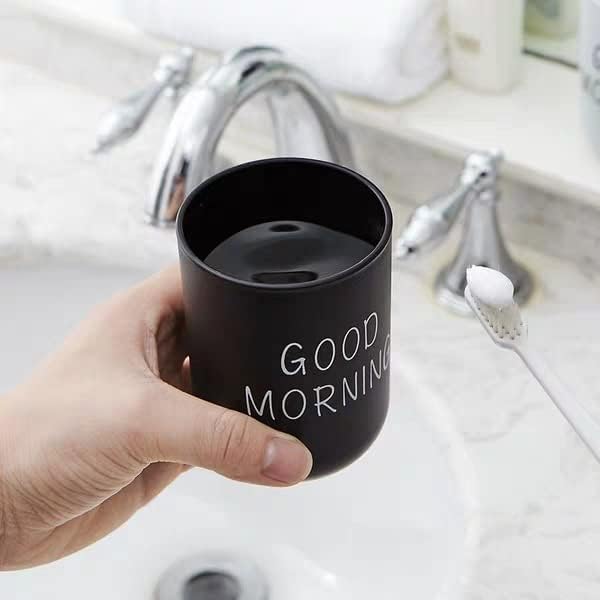 JinRu BaoHua 2pcs Toothbrush Holder Cups