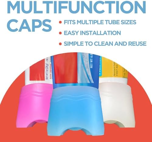 Chrome Cherry SqueezMe Self-Closing Toothpaste Cap Silicone Lid for Kids Adults