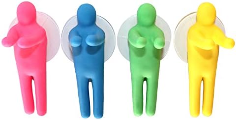 Vanvene Lucore 4 Pack Toothbrush Holder Suction Hook Set