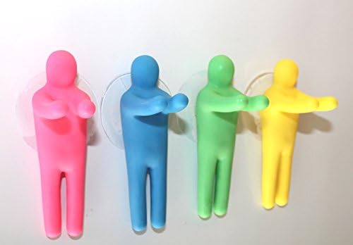 Vanvene Lucore 4 Pack Toothbrush Holder Suction Hook Set
