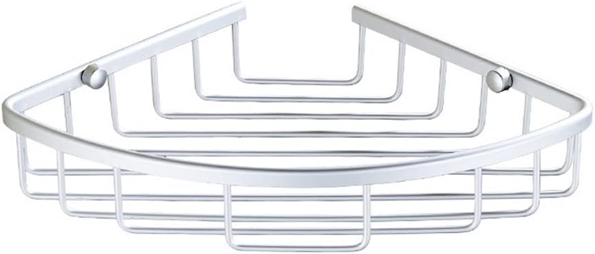 BAHELS Corner Shower Caddy with 1 Tier Aluminum Shelf