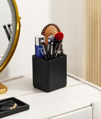 Luxspire 3 Slots Toothbrush Holder Matte Black