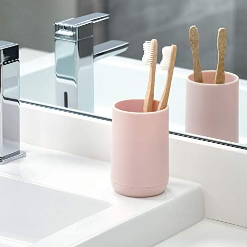iDesign Cade Toothbrush Holder with 3 Slots Blush