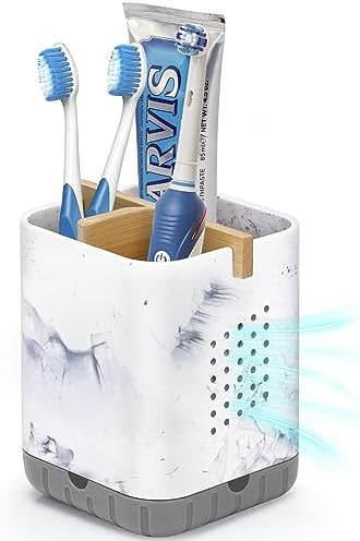 Boperzi Detachable Toothbrush Holder with Drainage 1