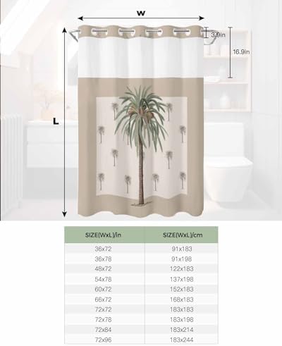 Prime Leader No Hook Geometric Shower Curtain Set 72x72 1