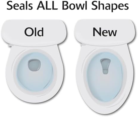 Korky Toilet Plunger - All Shapes Powerful Flexible