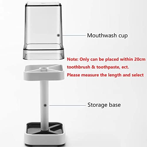 Sexoxo Toothbrush Holder with Cup and 3 Slots