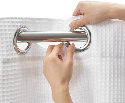 River Dream Shower Curtain Set with Snap-in Liner and Magnets
