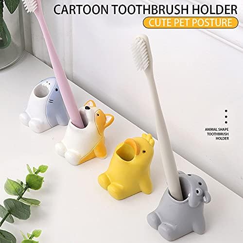 Cute Cartoon Toothbrush Holder for Kids and Adults