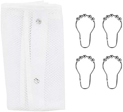 RASTKY 6 Pockets Mesh Shower Caddy with Hooks