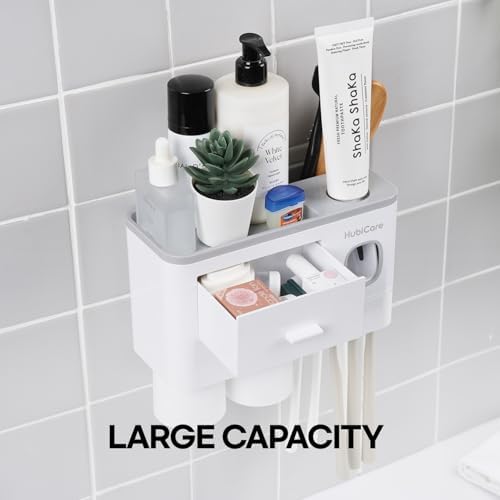 HuBDIC HubiCare Toothbrush Holder with Dispenser