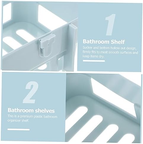 Anneome PP Plastic Shower Caddy Organizer
