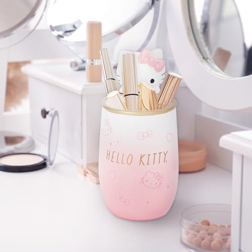 Hello Kitty Tumbler - Pink Resin Toothbrush Holder with Charm
