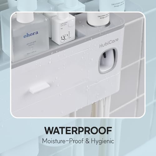 HuBDIC HubiCare Toothbrush Holder with Dispenser
