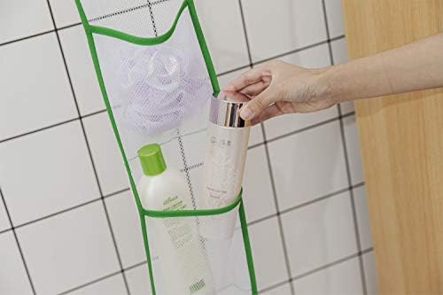 ALYER Narrow Mesh Shower Caddy Organizer Blue