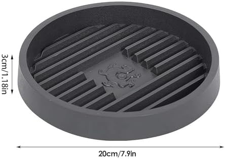 Plunger Tray with Ventilation for Toilet Plunger Drying and Storage