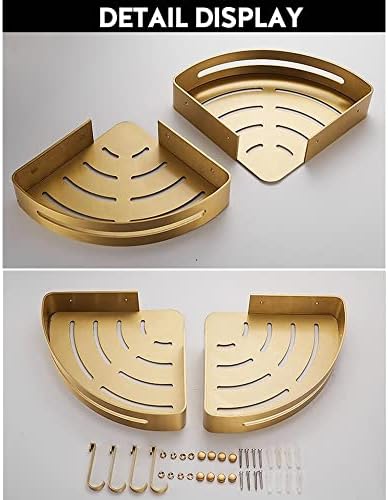 BAHELS Corner Shower Caddy with Hooks