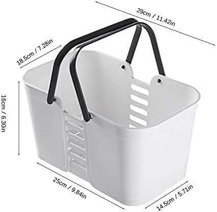 BILIKEYU Foldable Shower Caddy with Handle