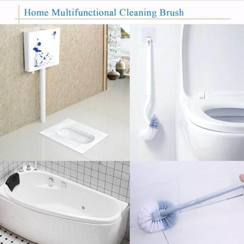 Ryhiac 2 Pack Curved Toilet Bowl Brush Without Holder 1