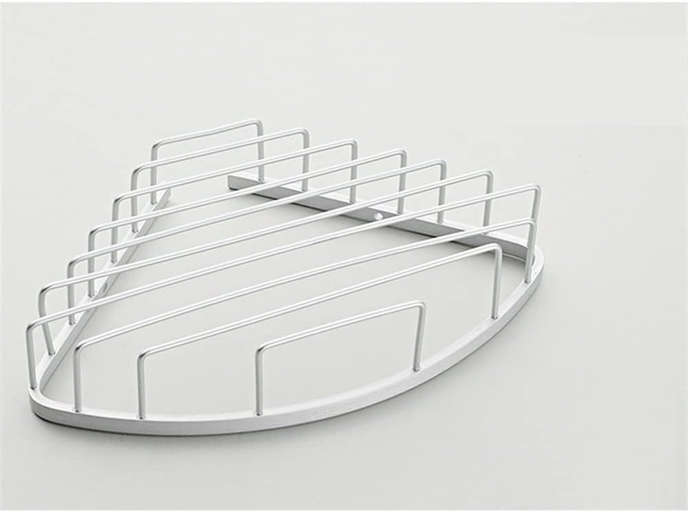 BAHELS Corner Shower Caddy with 1 Tier Aluminum Shelf