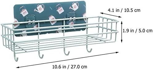 BAHELS Shower Caddy Green Wall Mounted Organizer 1