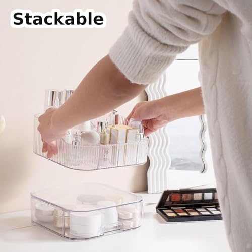 YOOLENS Toothbrush Toothpaste Holder 7 Slots Organizer