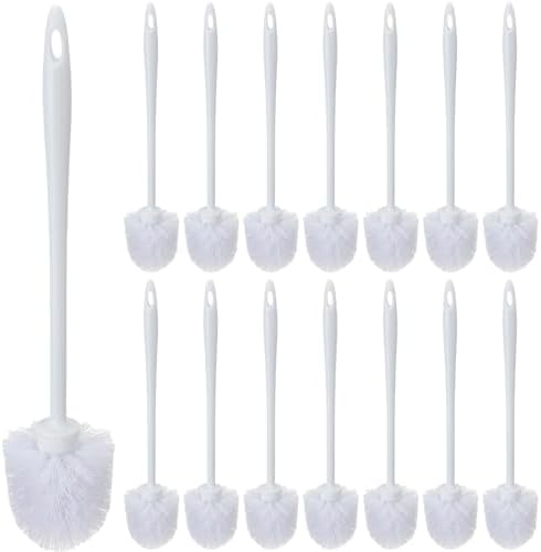 Tioncy 15 Pcs Toilet Brush Set Heavy Duty